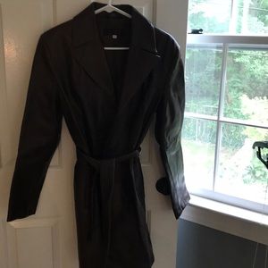 Women’s leather coat